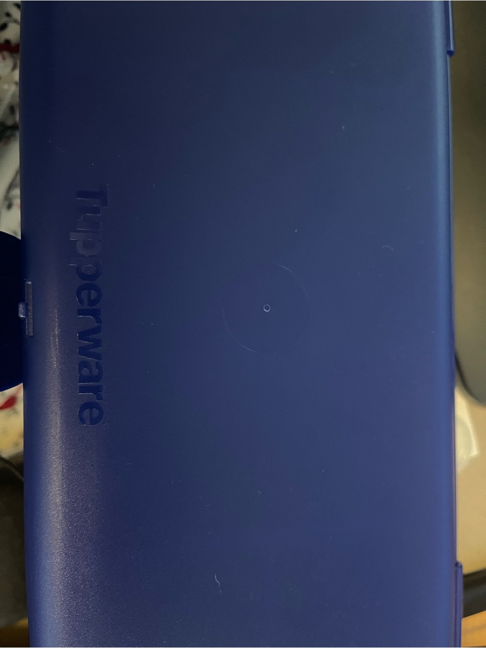 Tupperware Deep Blue Multi-Compartment Organizer - Picture 2 of 4
